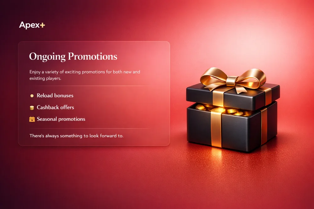 Apexplus Ongoing Promotions
