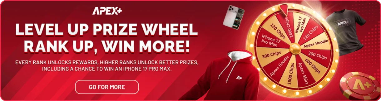 apexplus casino prize wheel