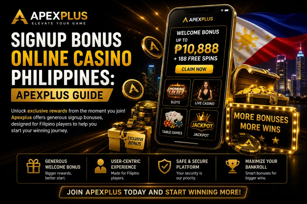 signup bonus online casino philippines